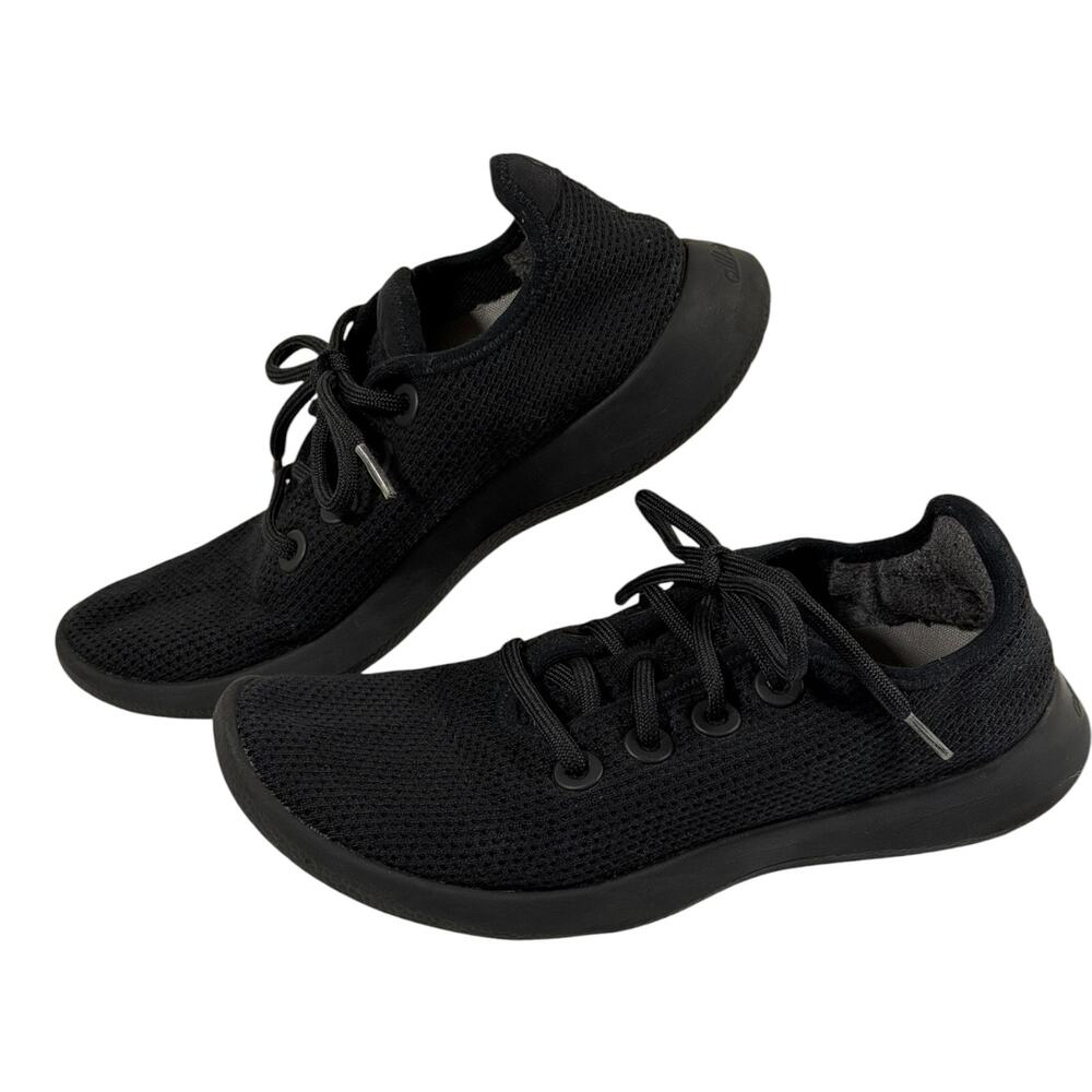 Allbirds Tree Runner Casual Sneakers, Black, Synthetic, Women's 9